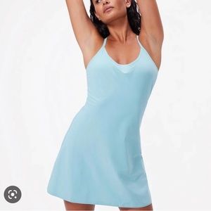 Outdoor Voices Exercise Dress in Blue Tahoe